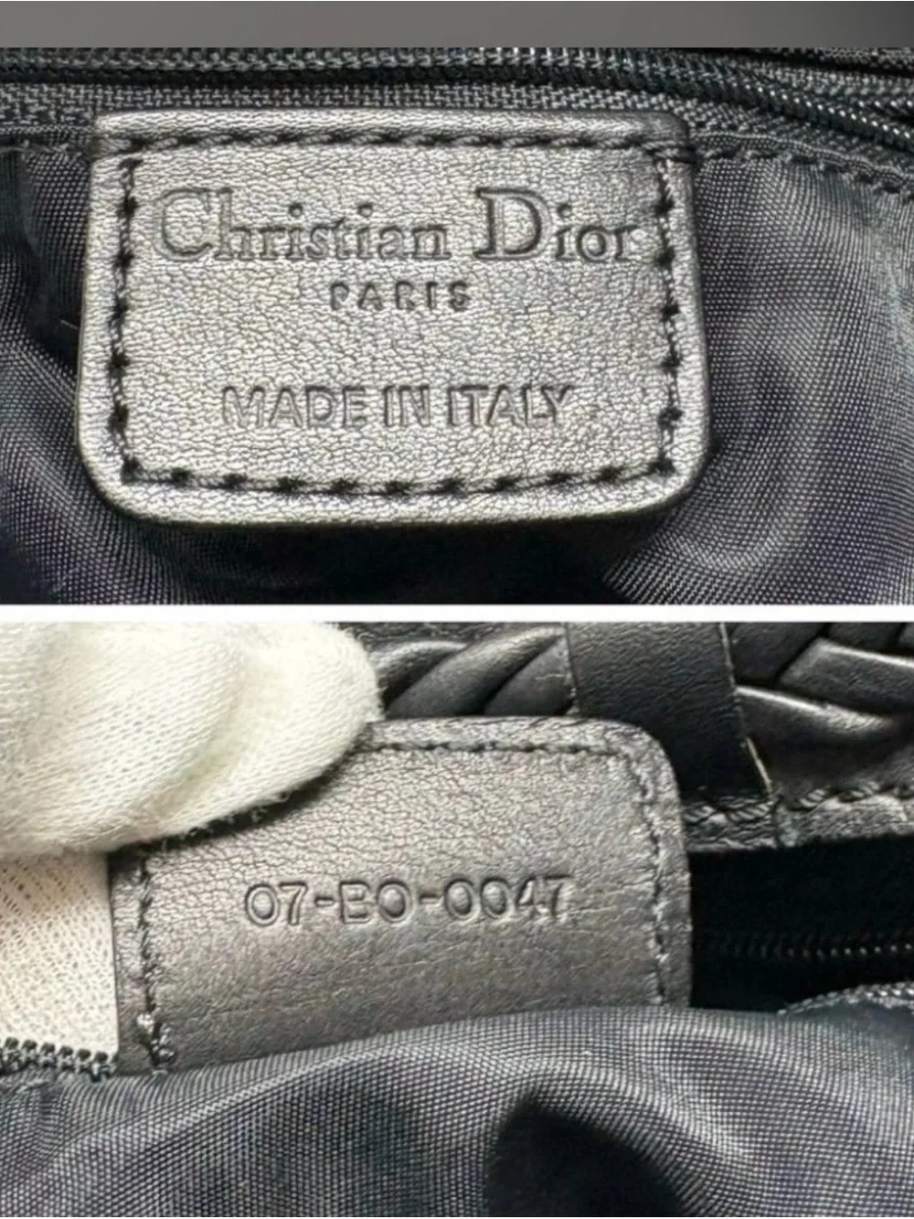 Christian Dior hobo shoulder bag